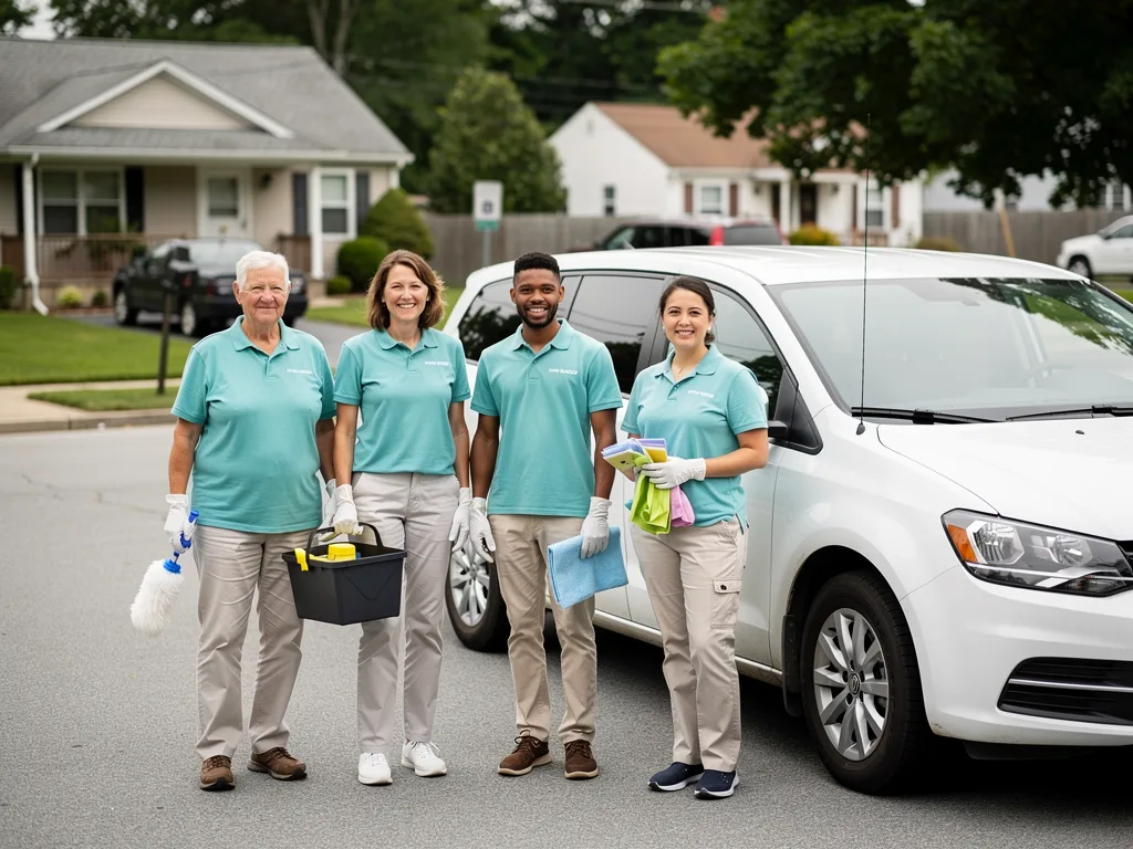 Rhode Island Sewage Cleanup Group team